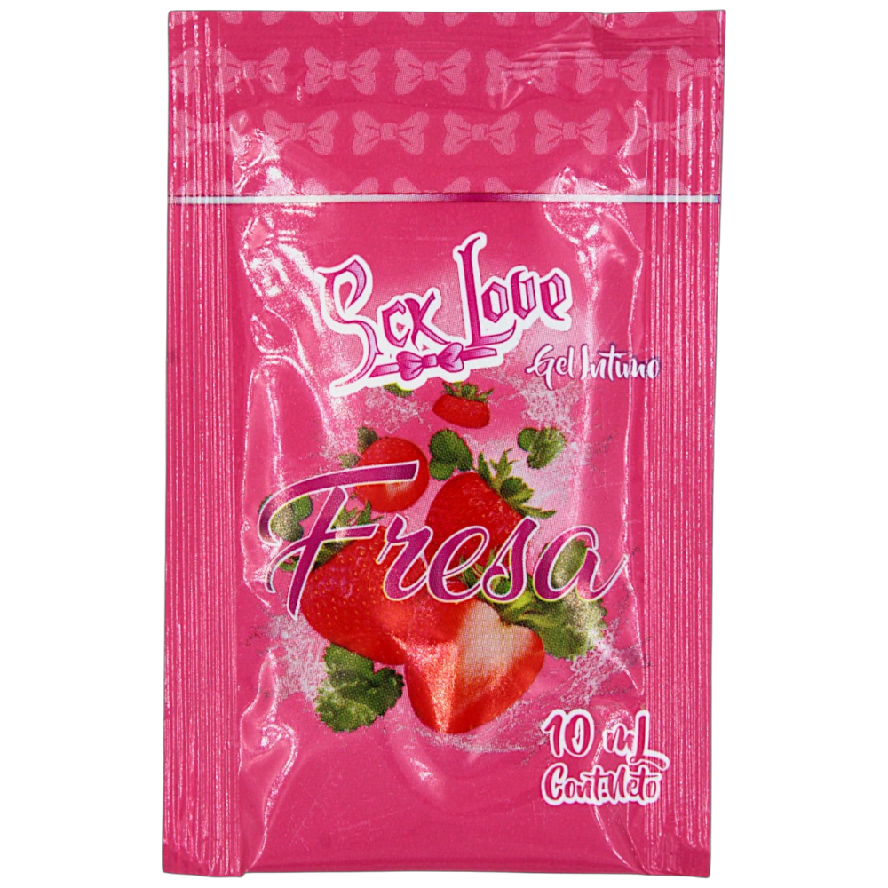 Vista 3 de Caja 12 sachets lubricantes de sabores - variable: Caja sachet Chocolate 12 und